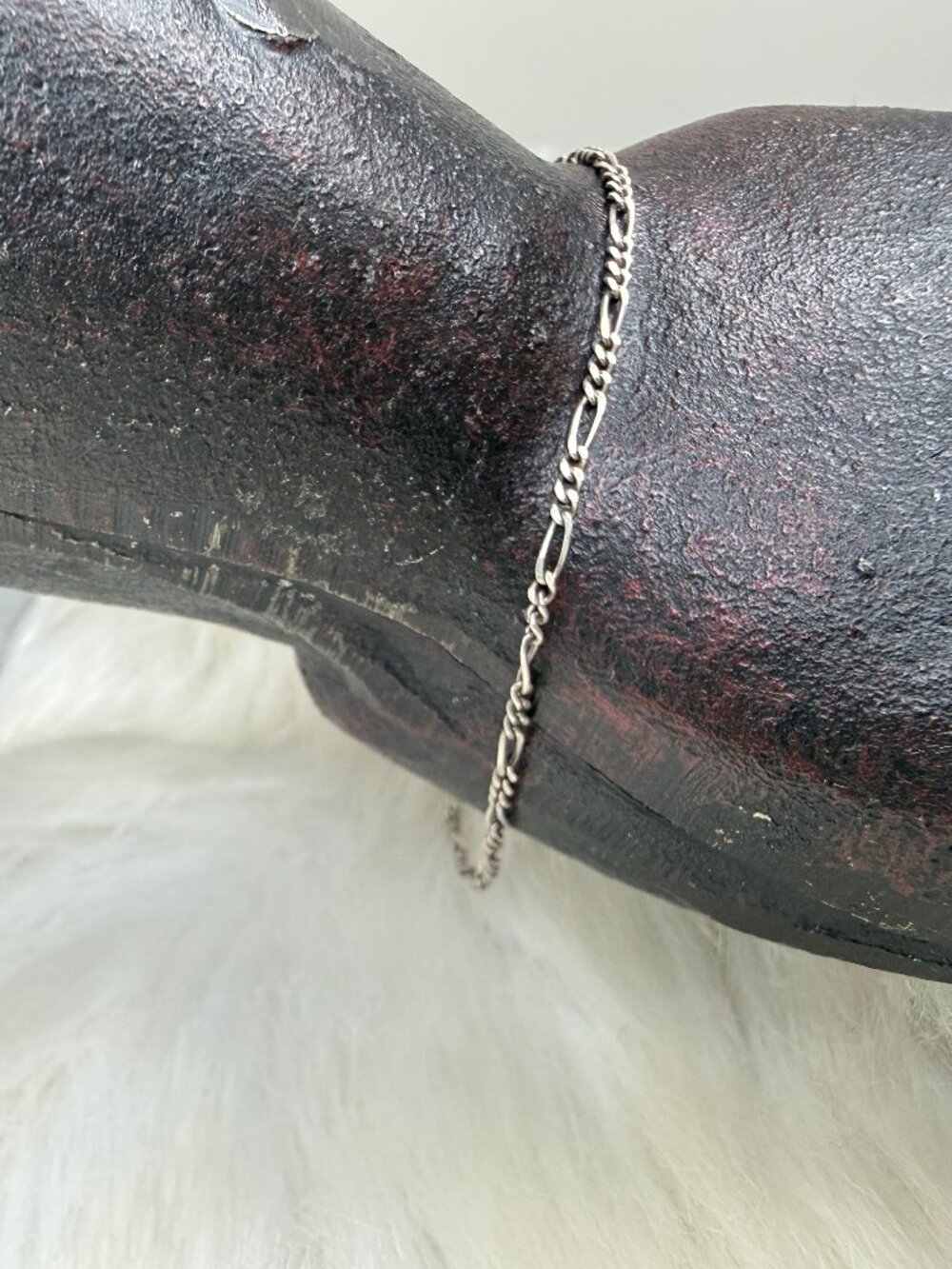 Sterling Silver 925 Italy Chain Bracelet Anklet  9" long